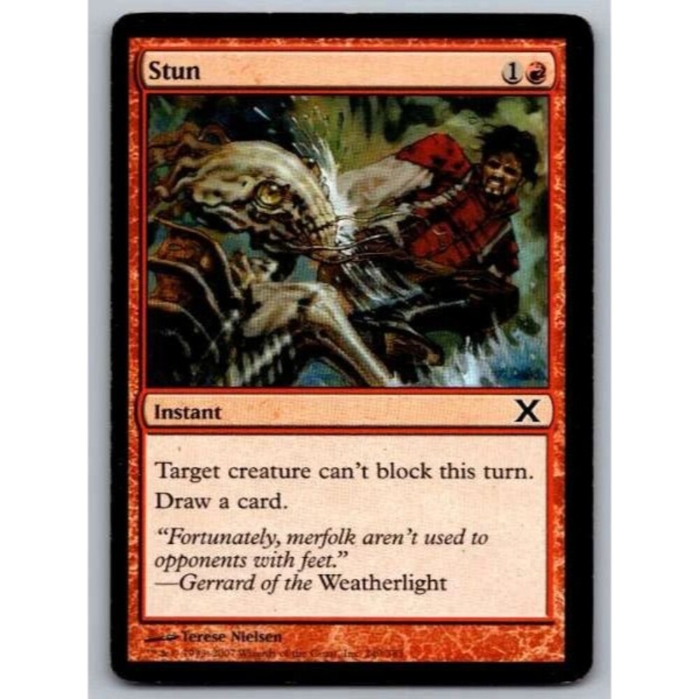 Stun 240/383 10th Edition Common LP MTG